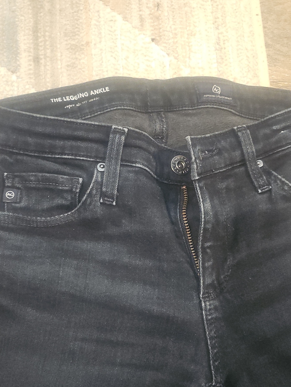 Ag Adriano Goldschmied Legging Ankle Jeans - Dark Denim